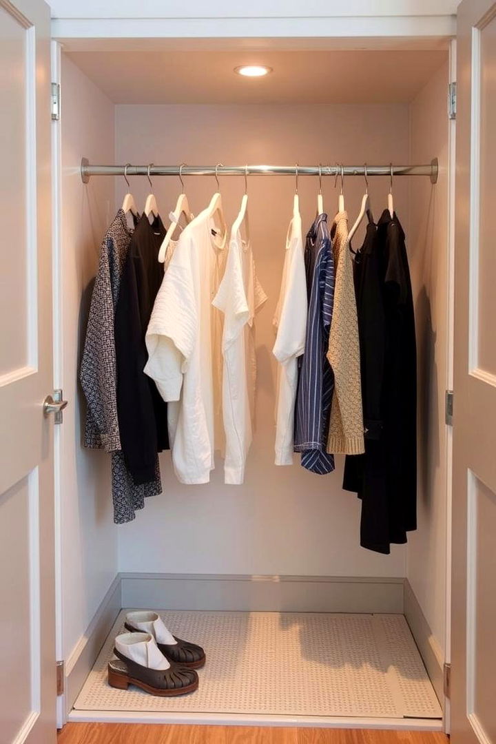 Dedicated Drying Nook - 22 Mudroom Laundry Room Ideas