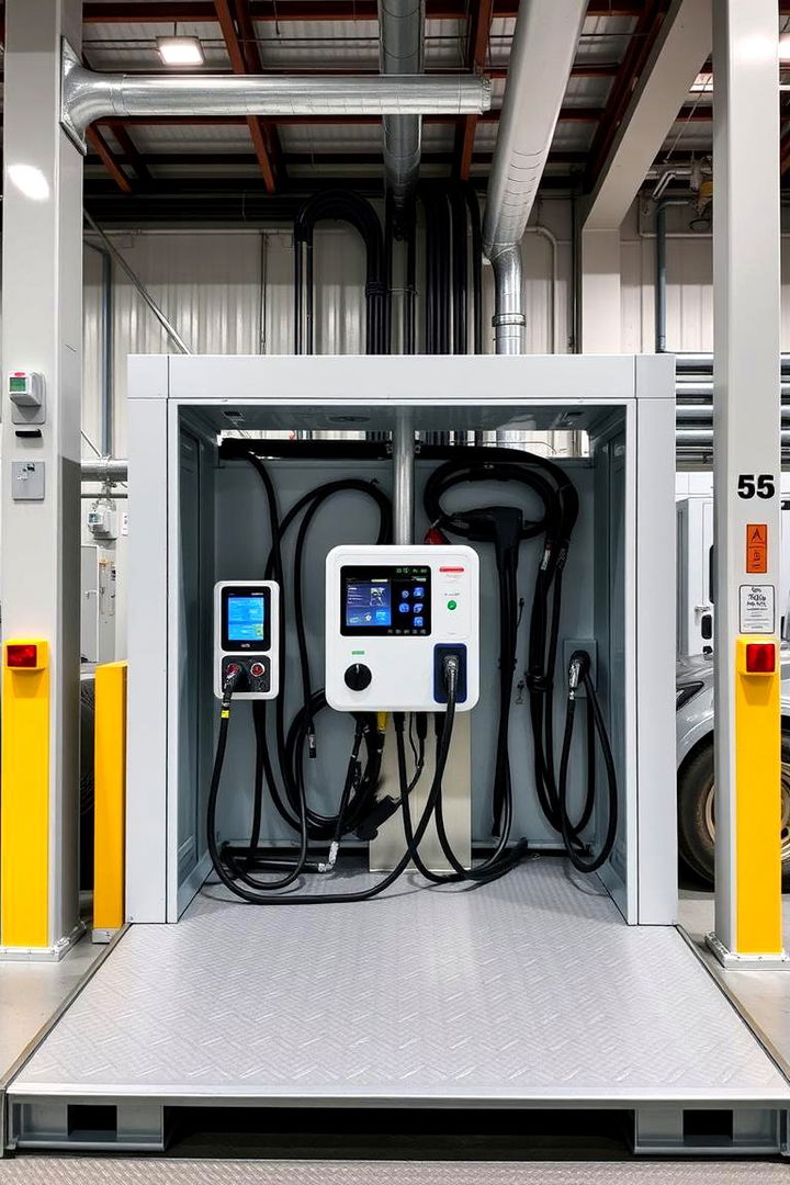 Dedicated Fleet Vehicle Charging Hub - 22 charging station ideas