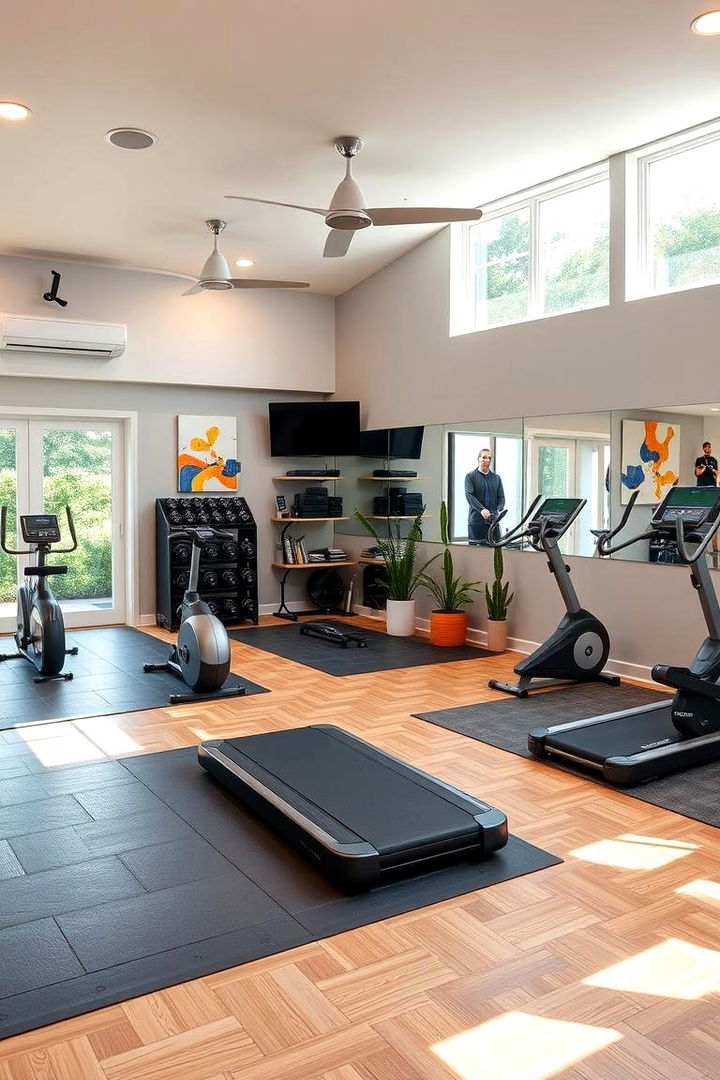 Dedicated Home Gym - 22 home addition ideas