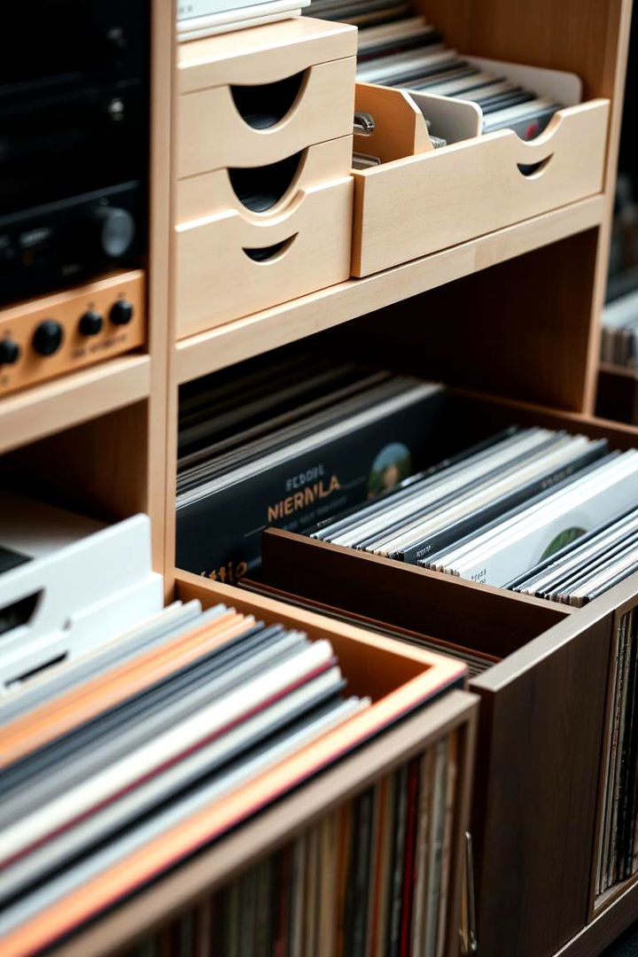 Dedicated Record Organizers - 22 Vinyl Record Storage Ideas