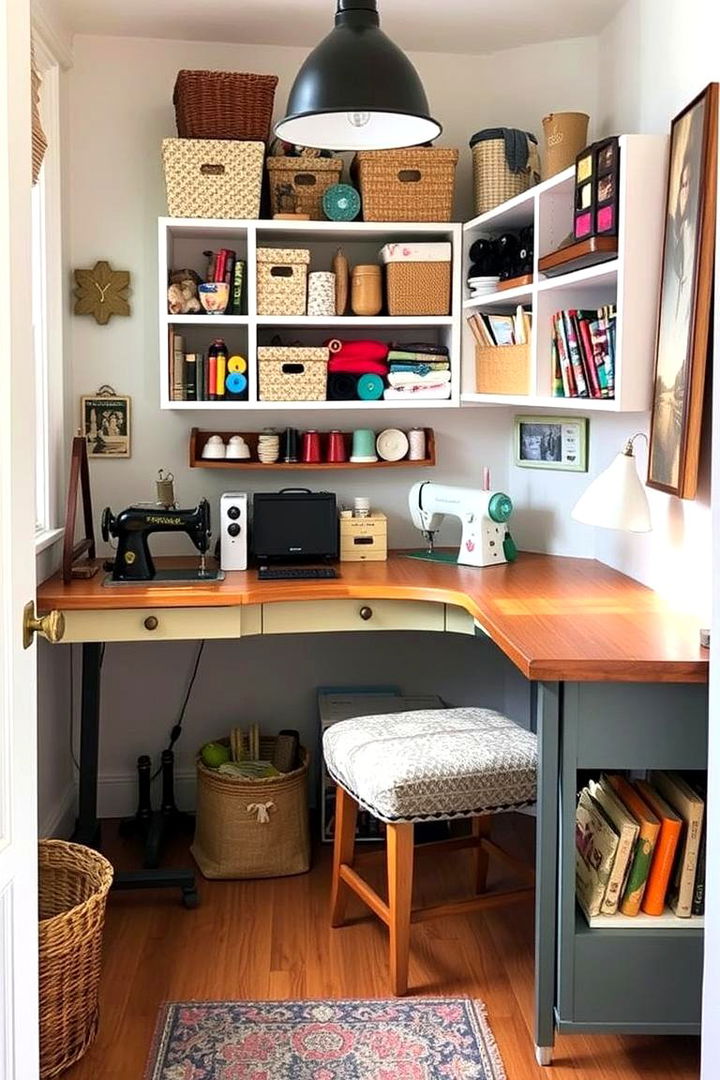 Dedicated Sewing Nook - 22 Craft Room Ideas