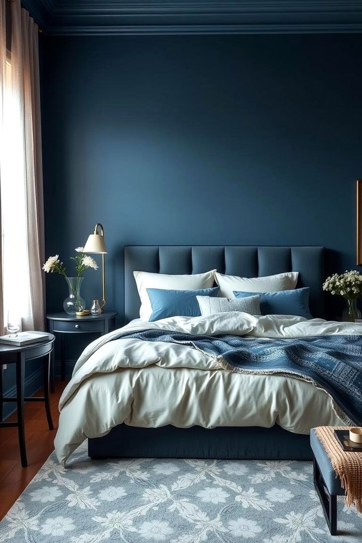 Deep Blue Calm for Bedrooms - 22 Monochromatic Color Schemes for Rooms