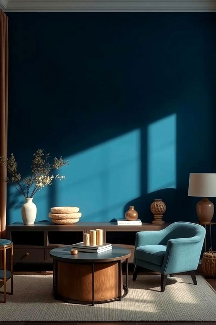 Deep Blue with Seafoam Highlights - 22 Blue and Green Color Combos for Decorating