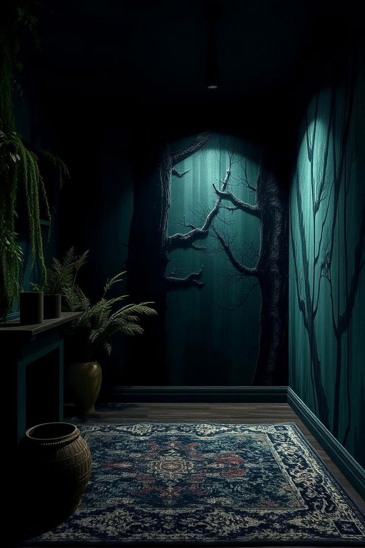 Deep Forest Allure - 22 Green Accent Wall Ideas