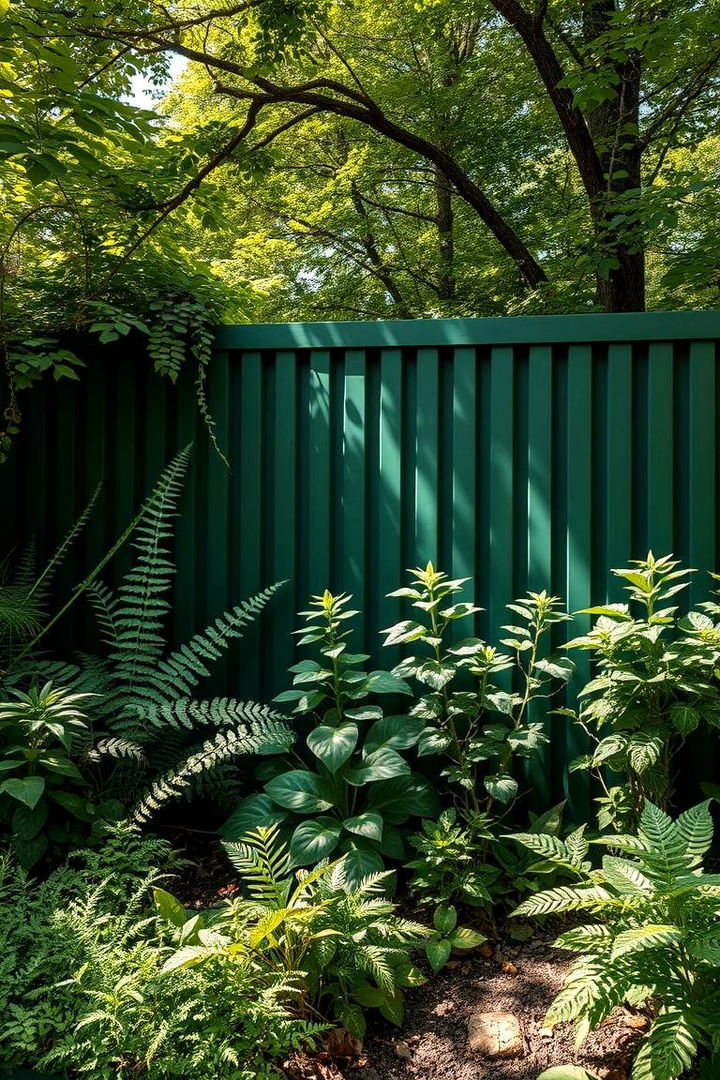 Deep Forest Green - 22 Garden Fence Colour Ideas