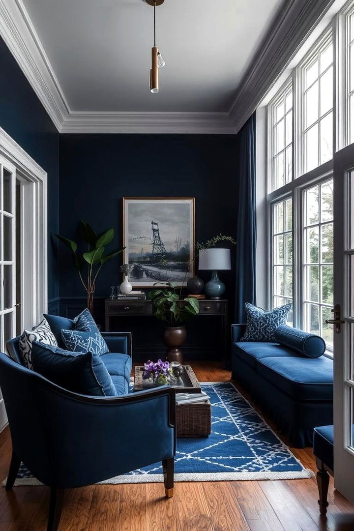 Deep Indigo Depth - 22 Sunroom Color Ideas