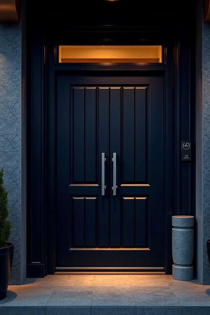 Deep Navy Blue - 22 Mid Century Front Door Colors