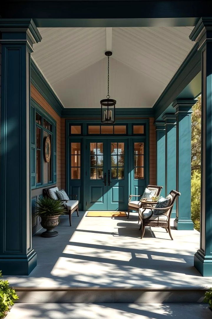 Deep Teal - 22 Porch Paint Colors