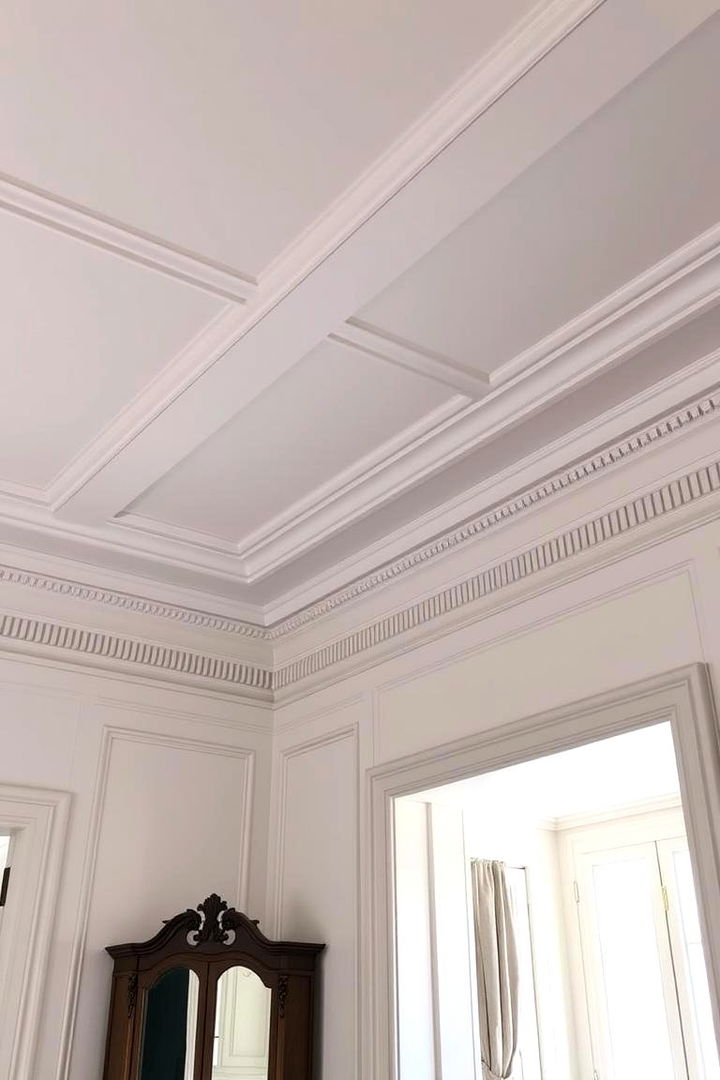 Delicate Crown Molding - 22 French Country Living Room Ideas