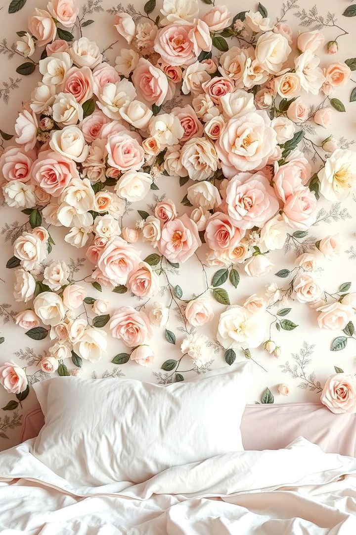 Delicate Floral Designs - 22 Bedroom Wallpaper Ideas