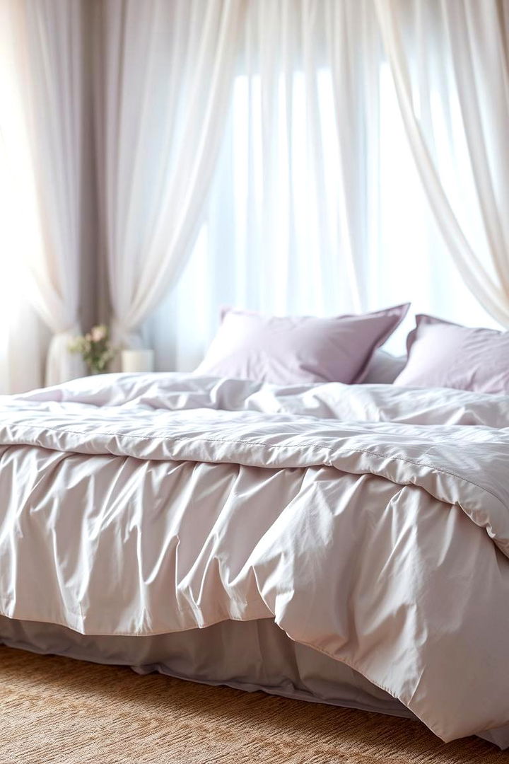 Delicate Pastel Bedding - 22 Pastel Room Ideas