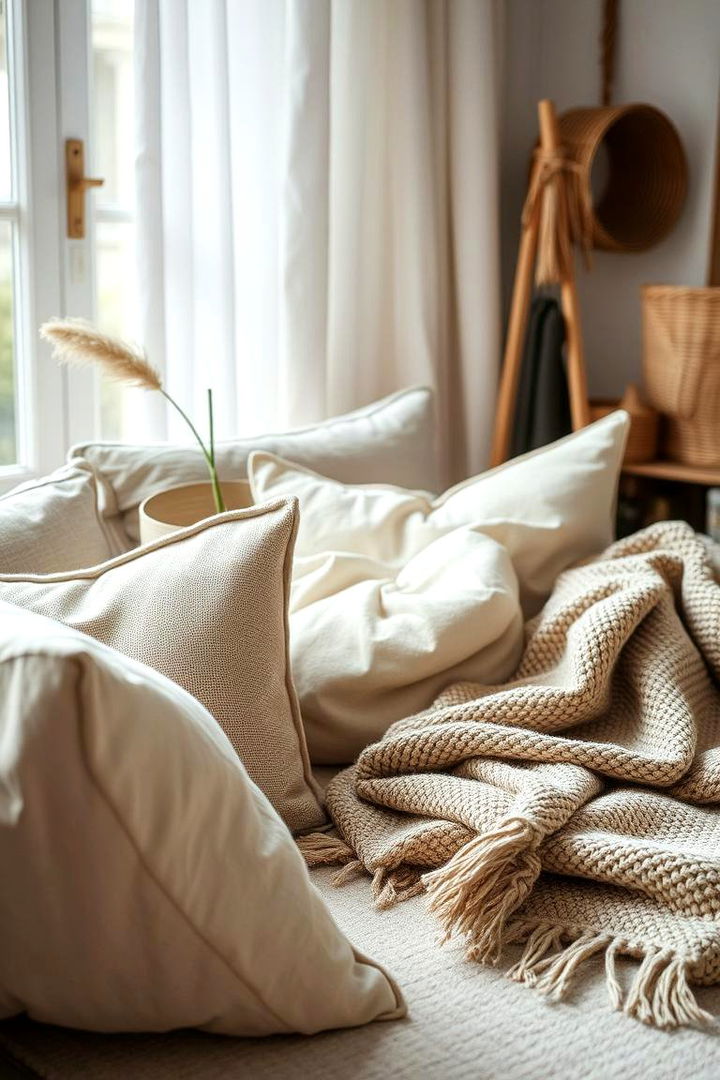 Delicate Scandinavian Textures - 22 Scandinavian Living Room Ideas