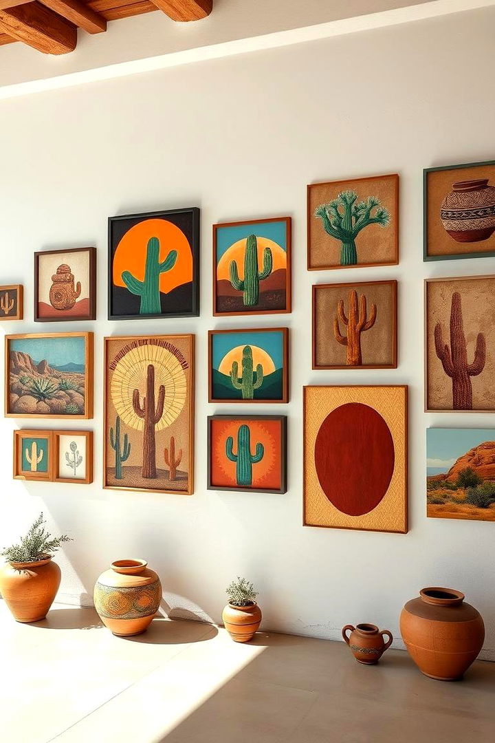 Desert Inspired Art Pieces - 22 Southwestern Decor Ideas