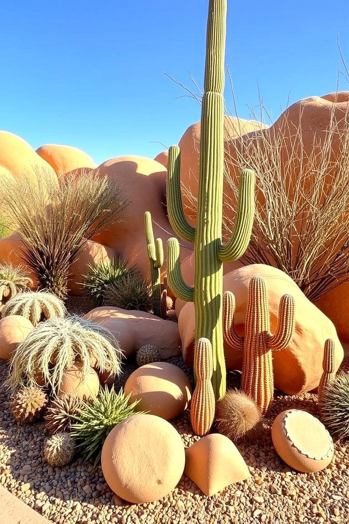 Desert Tumbleweed and Cactus Accents - 22 Cowboy Room Decor Ideas
