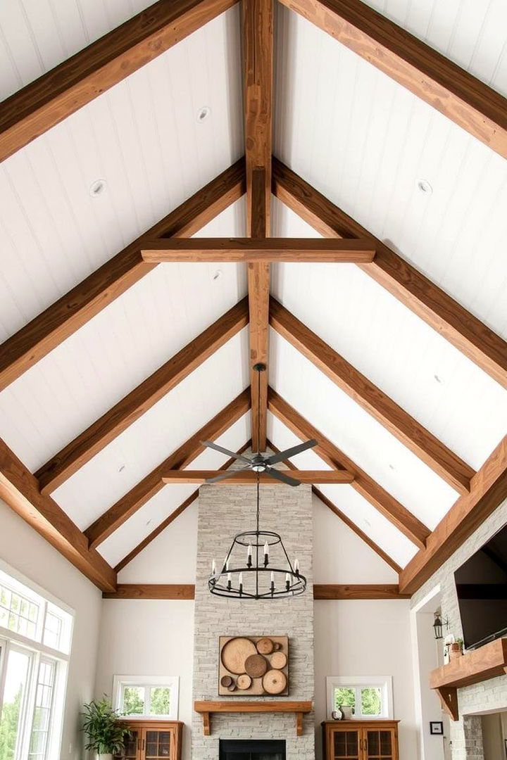 Design Versatility in Beam Arrangements - 22 Vaulted Ceiling With Beams