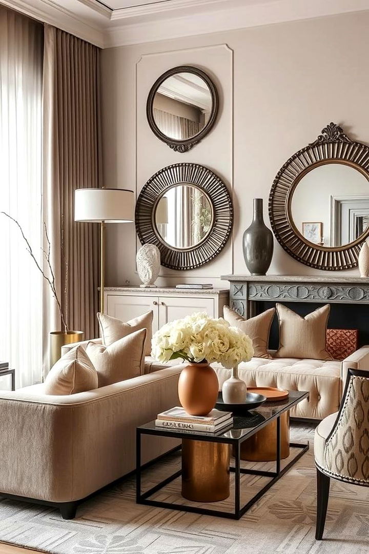 Designer Accessories - 22 Luxury Living Room Ideas