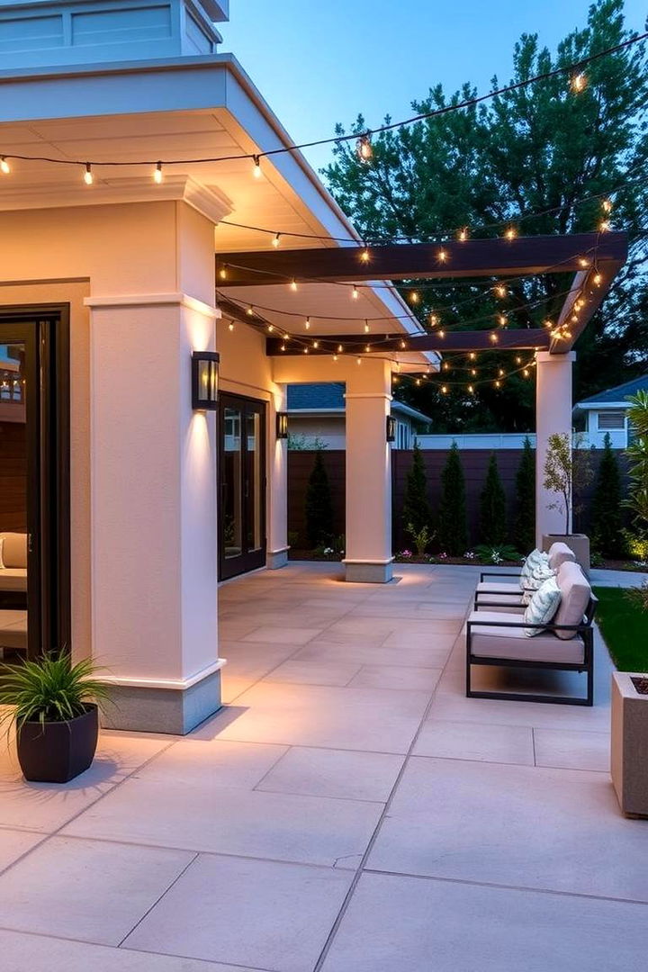 Designer Architectural Highlights - 22 Patio String Light Ideas