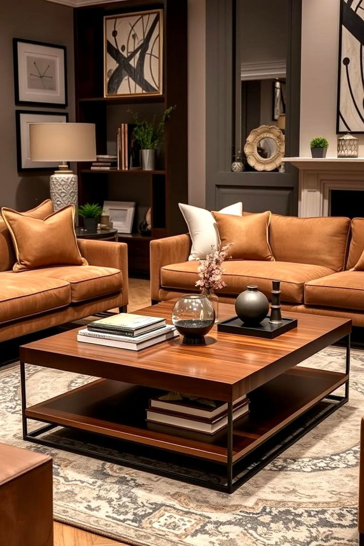 Designer Coffee Tables - 22 Preppy Living Room Ideas