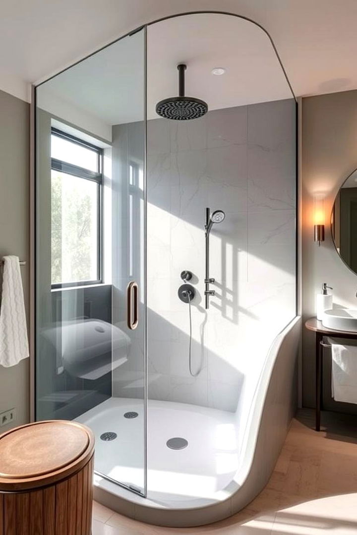 Designer Freestanding Showers - 22 Maximalist Bathroom Design Ideas
