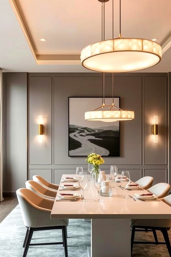 Designer Lighting Fixtures - 22 Formal Dining Room Ideas