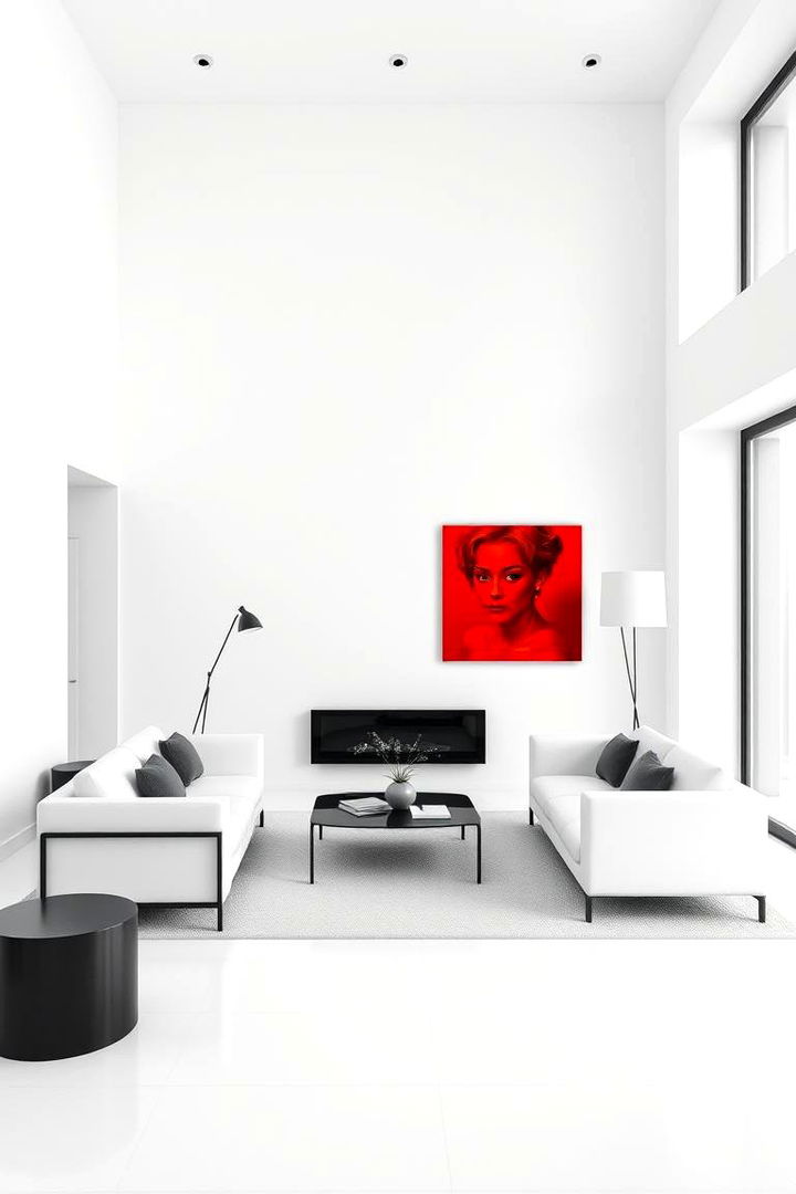 Designer Minimalism Showcase - 22 red black and white bedroom ideas