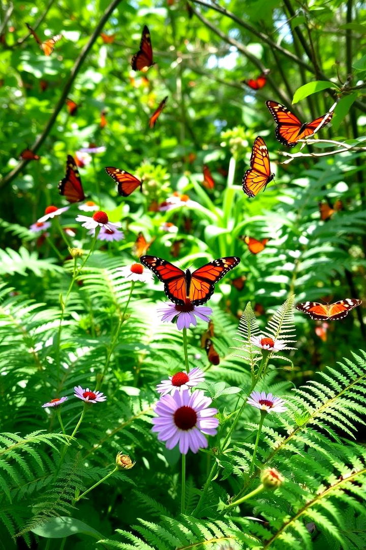 Designing a Butterfly Haven in the Shade - 22 Shade Garden Design Ideas