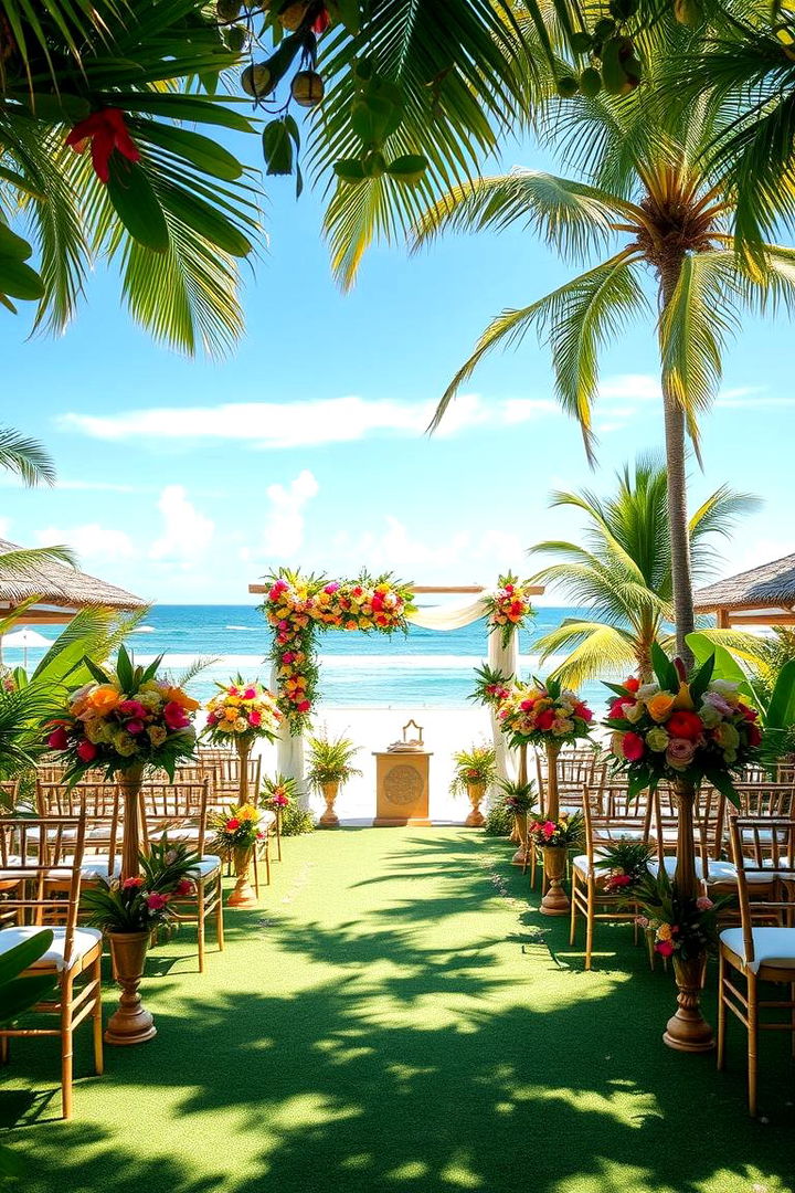 Destination Tropical Paradise Wedding - 22 Wedding Theme Ideas