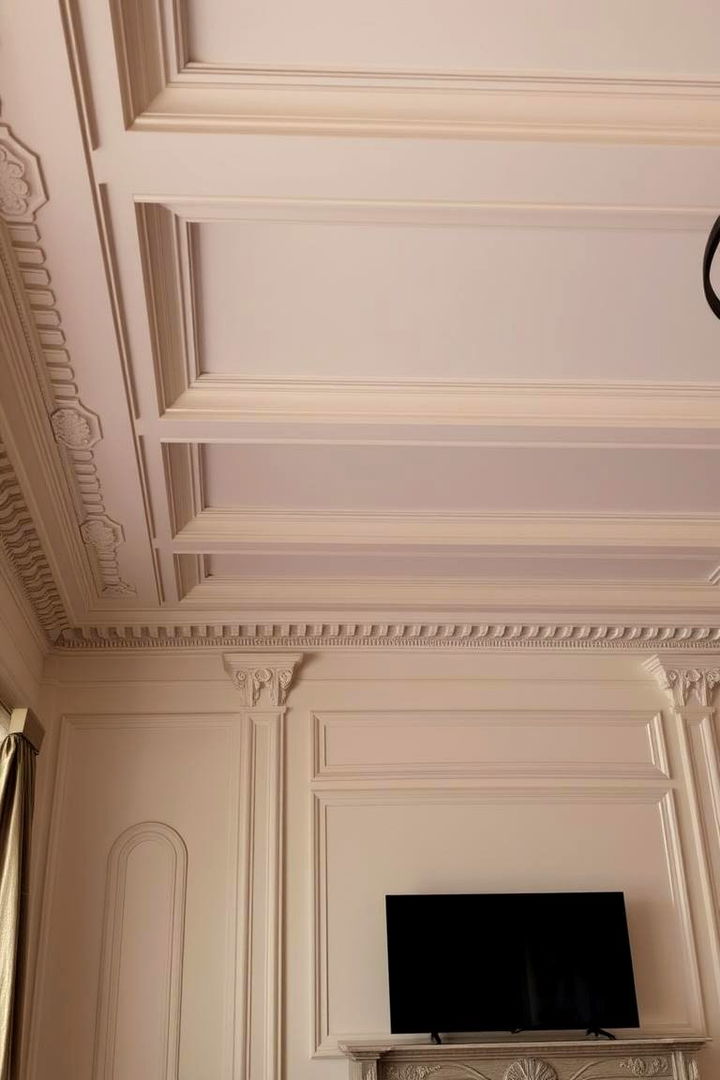 Detailed Crown Molding - 22 Traditional Living Room Ideas