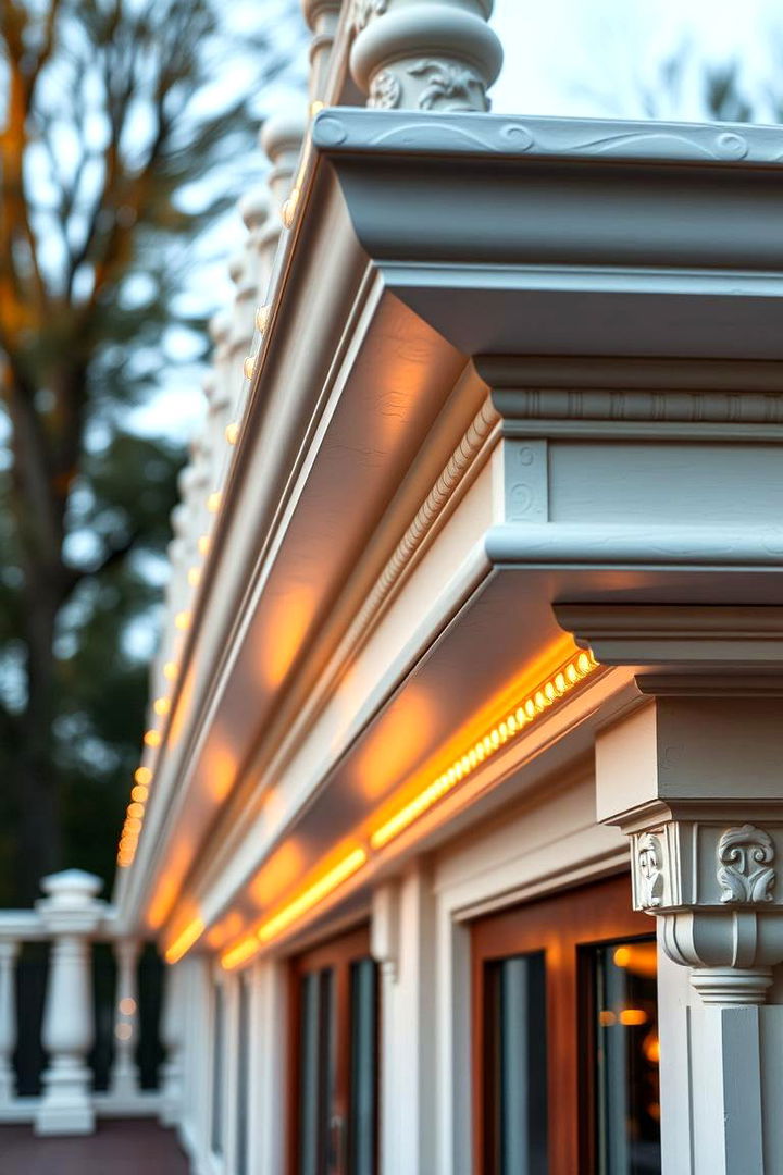 Detailed Molding Fascia - 22 Deck Fascia Ideas