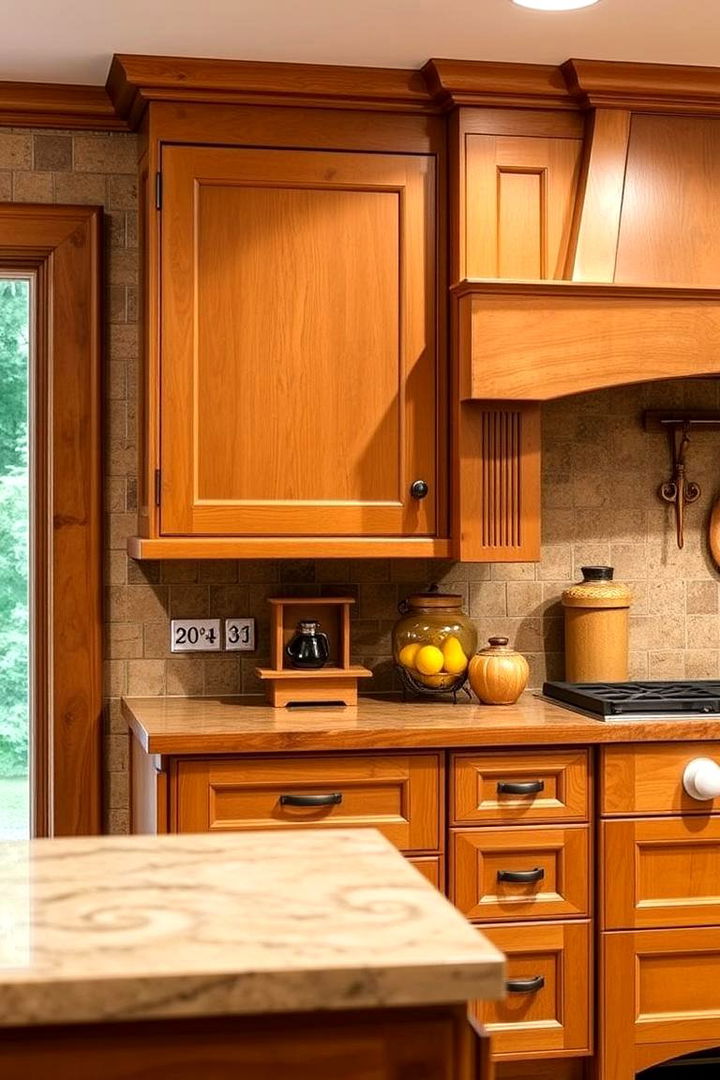 Detailed Wood Molding and Trim - 22 Craftsman Kitchen Ideas