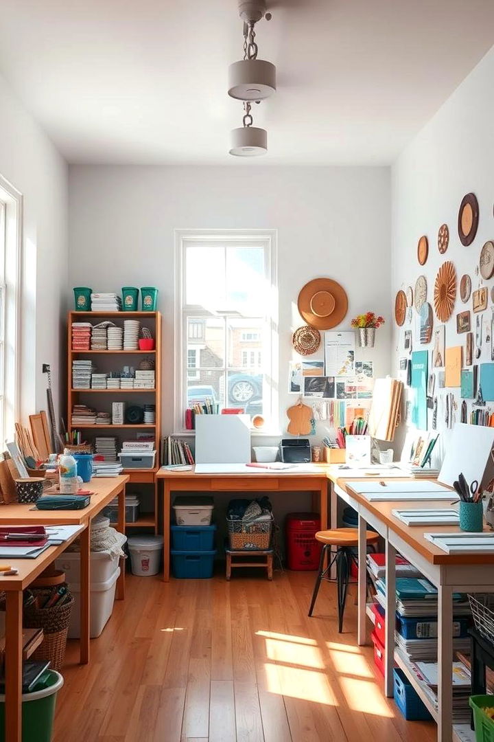 Develop a Creative Art Studio - 22 Spare Room Ideas