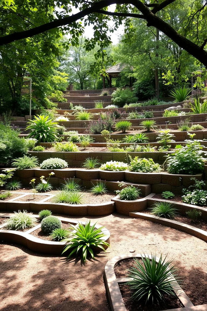 Developing Multi Level Garden Areas - 22 Shade Garden Design Ideas