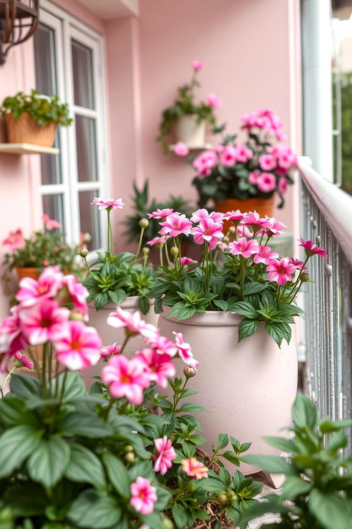 Dianthus for Fragrant Pink Accents - 22 Flowering Plants for Balcony