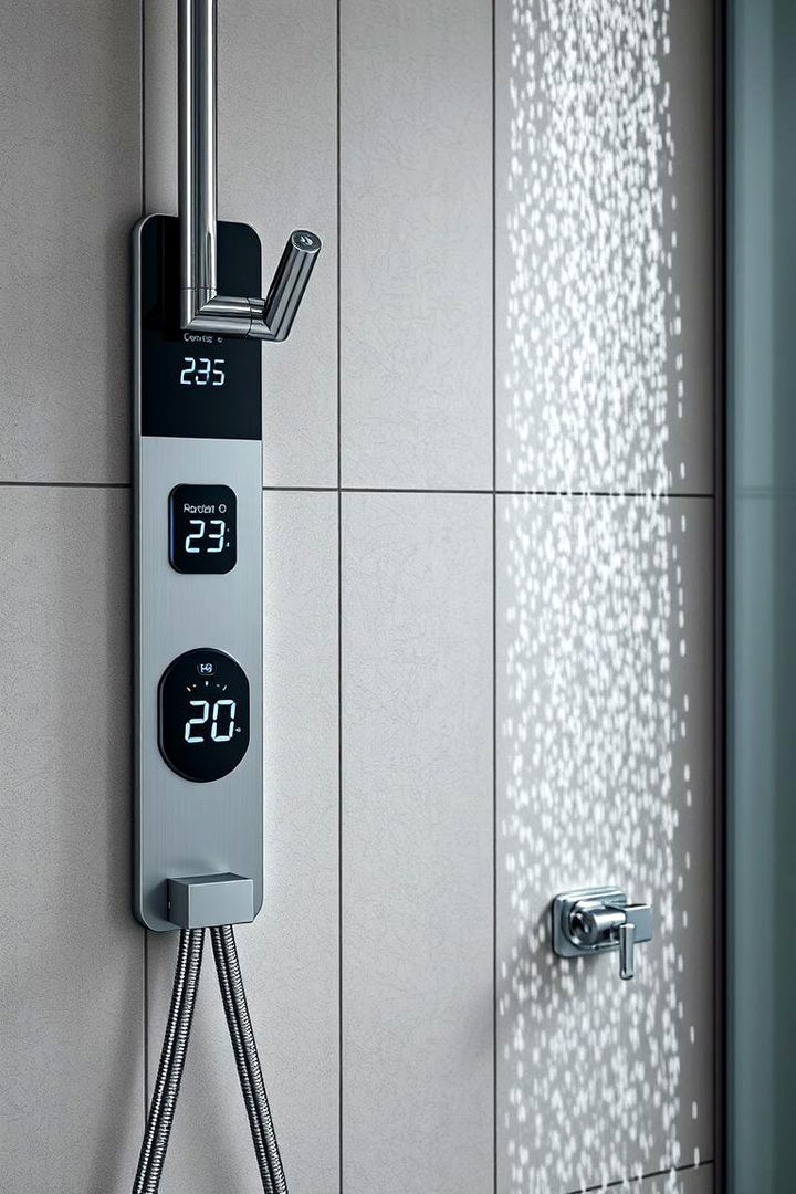 Digital Temperature Controls - 22 Modern Shower Ideas