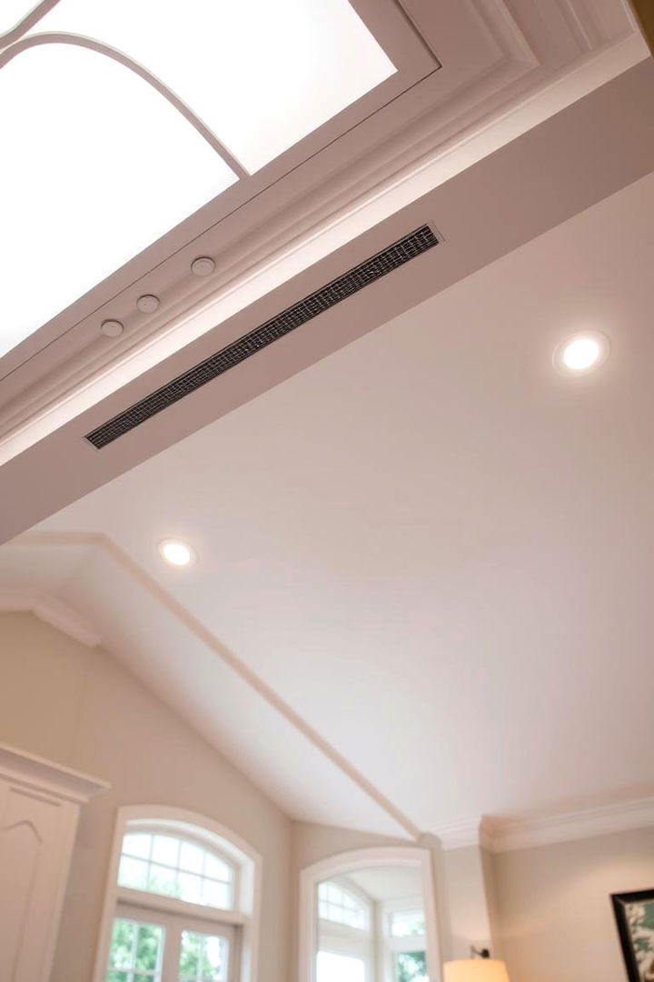 Dimmable Controls to Enhance Mood - 22 Vaulted Ceiling Lighting Ideas