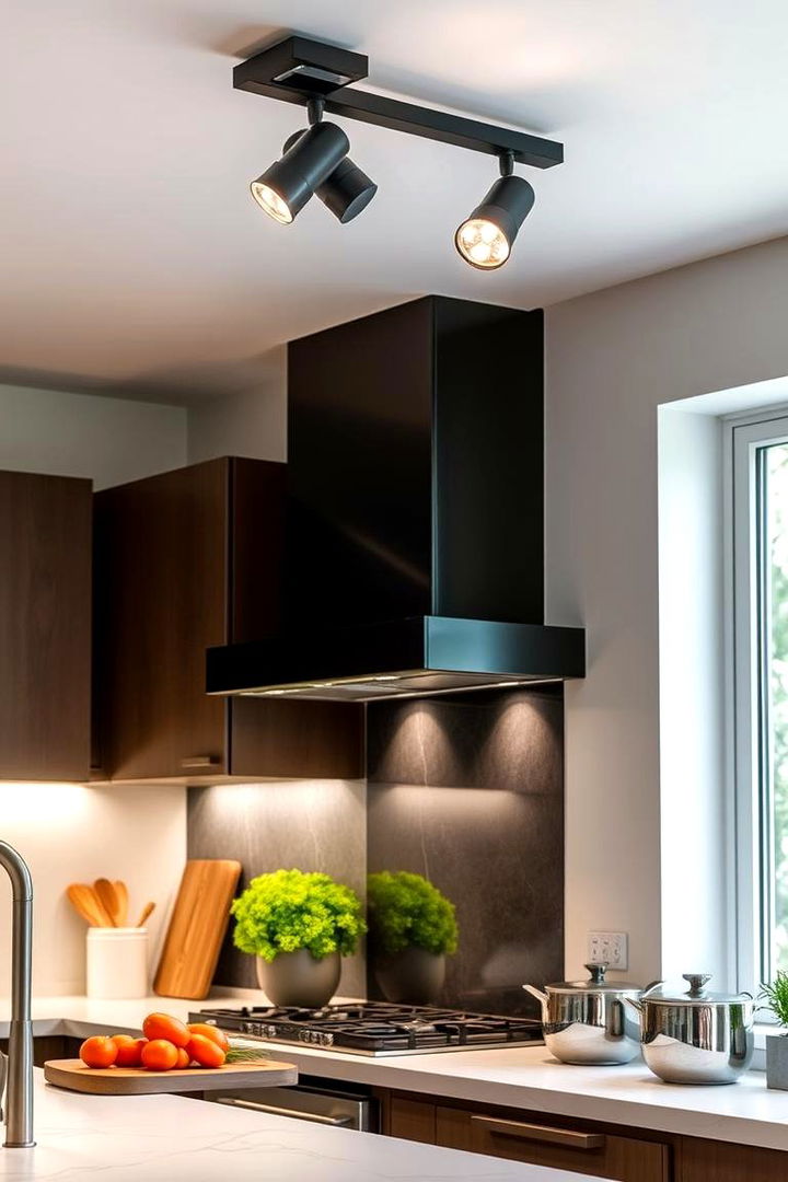 Dimmable LED Energy Efficiency - 22 Kitchen Track Lighting Ideas
