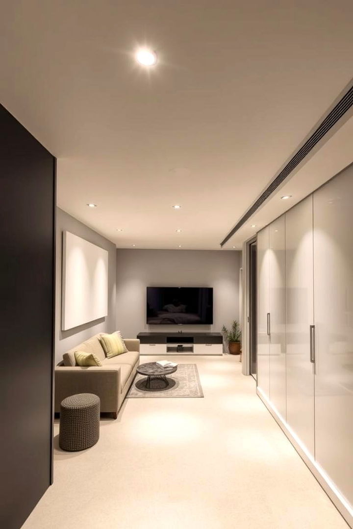 Dimmable Solutions for Ambiance Control - 22 Basement Lighting Ideas