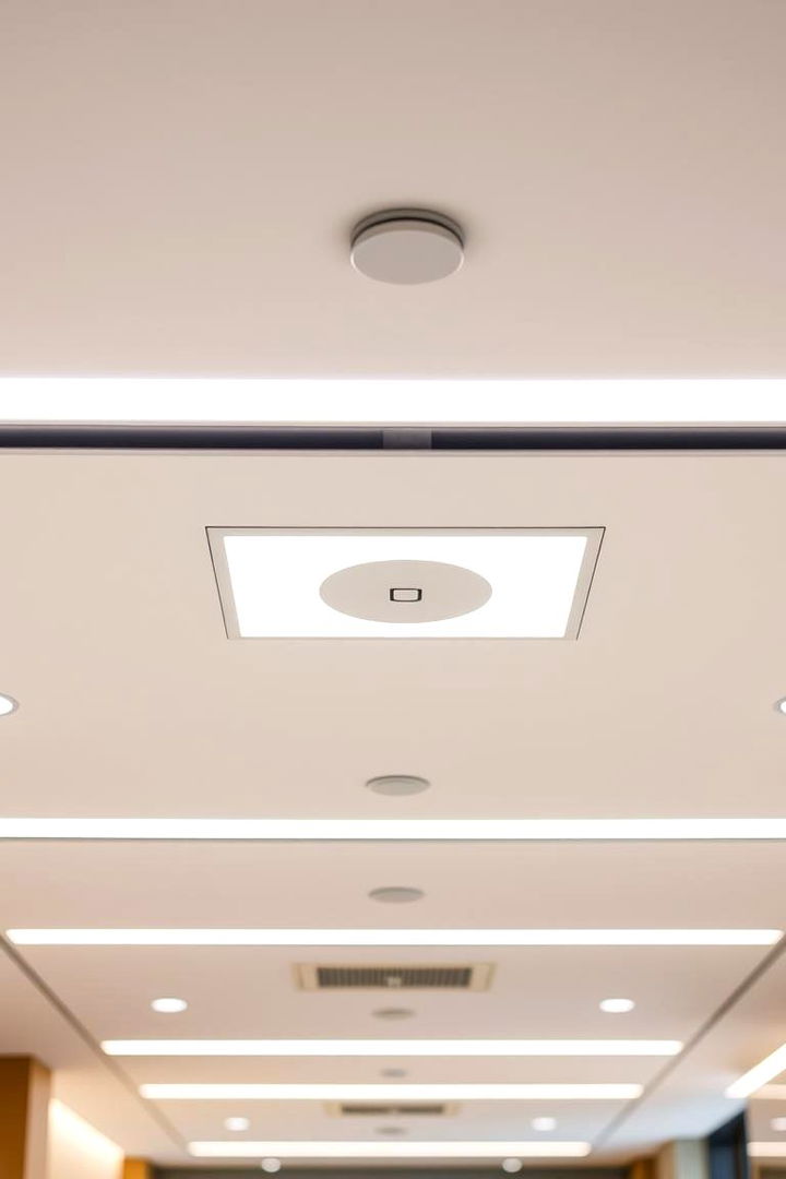 Dimmer Integrated Fixtures - 22 Living Room Ceiling Lighting Ideas