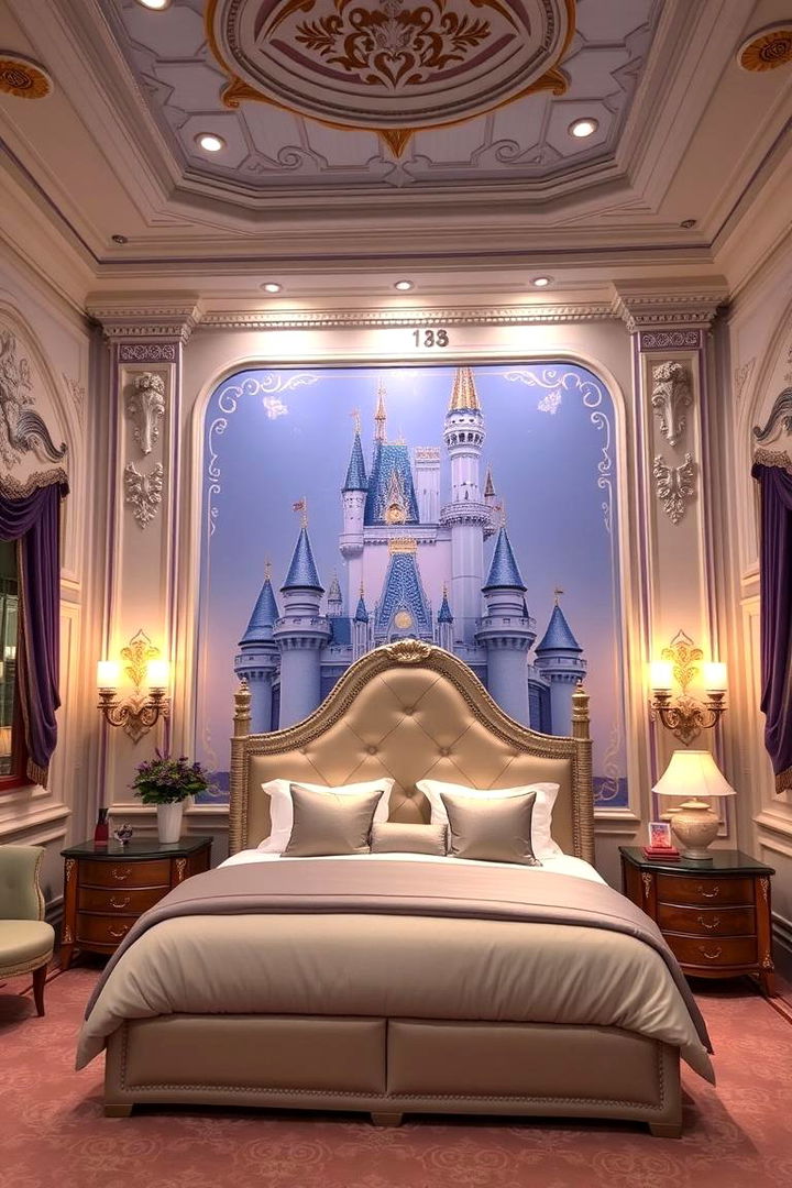 Disney Castle Fantasy - 22 Disney Bedroom Ideas