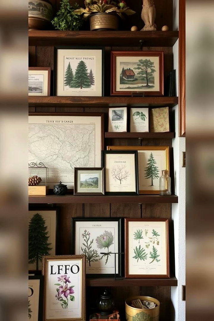 Display Forest Collectibles - 22 Forest Themed Bedroom Ideas