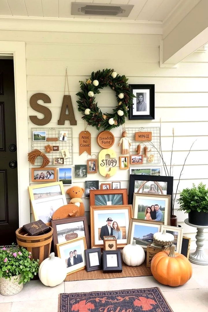 Display Personalized Accents - 22 Small Front Porch Ideas