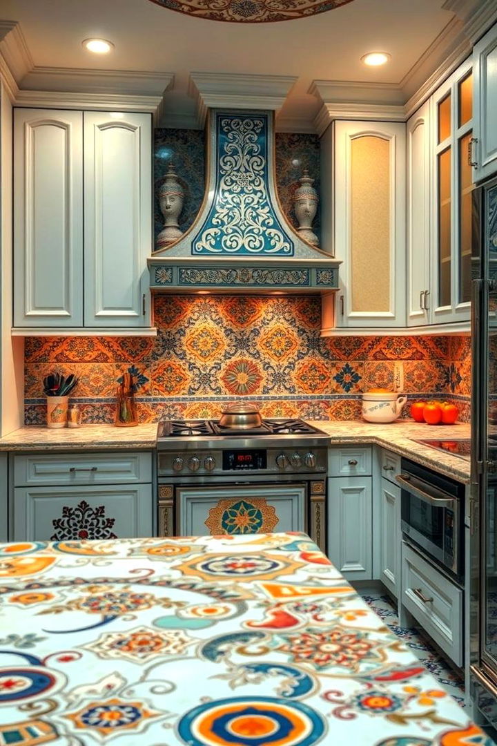 Distinctive Mosaic Tile Patterns - 22 Kitchen Flooring Ideas
