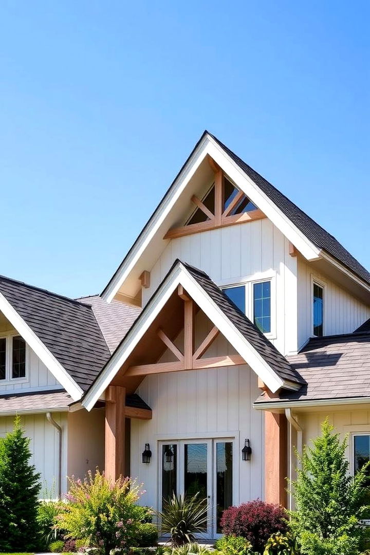 Distinctive Rooflines and Overhangs - 22 Modern Farmhouse Exterior