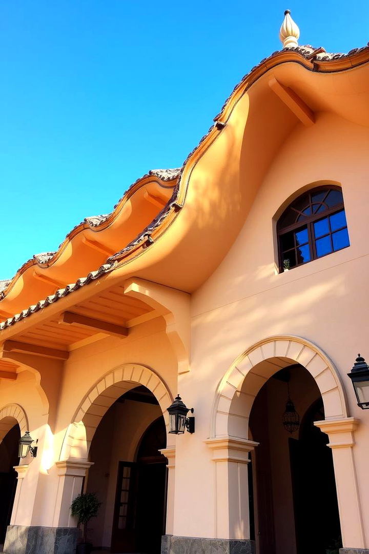 Distinctive Tile Roofs and Arched Entrances - 22 spanish colonial revival architecture