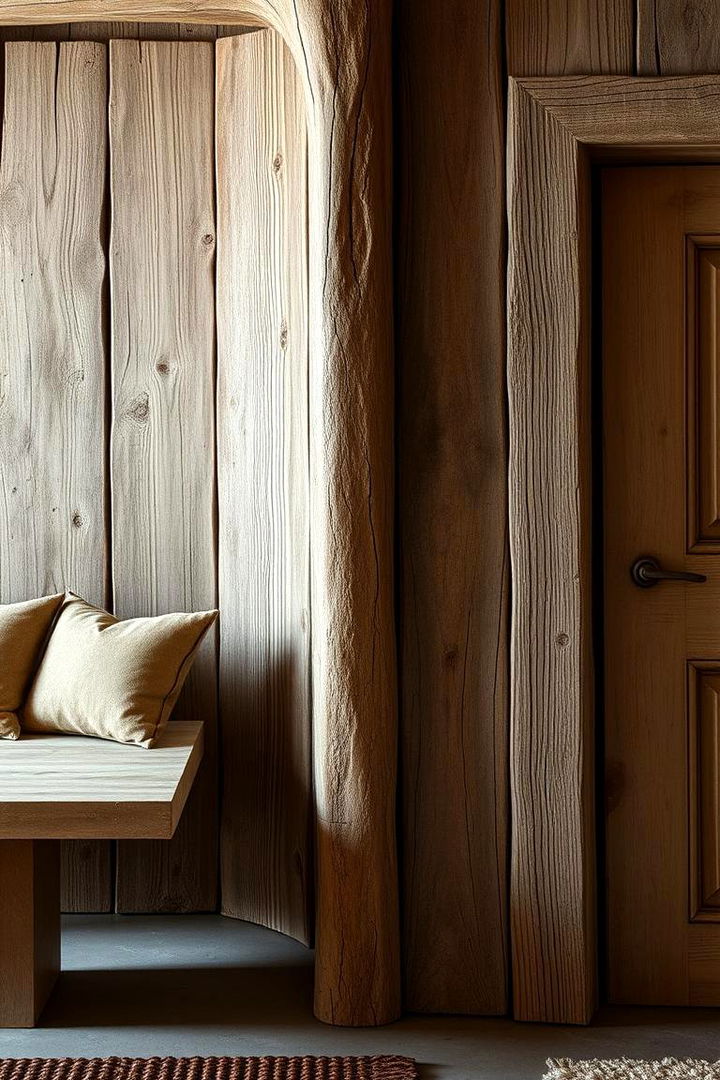 Distressed Wood Accents - 22 Bohemian Desert Decor Ideas