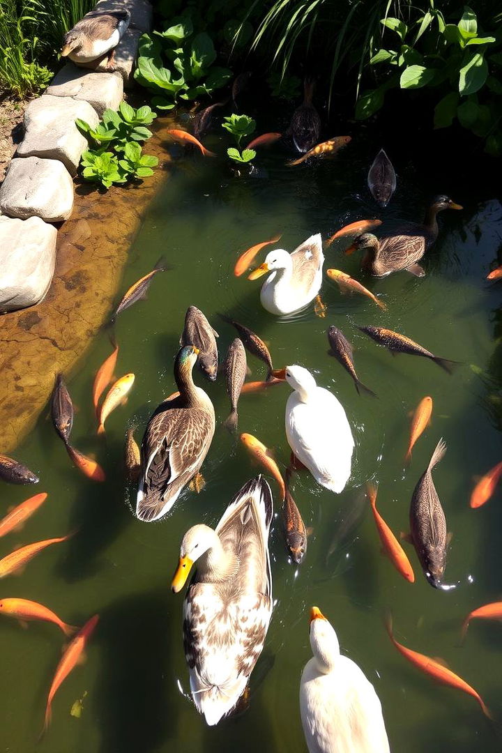 Diverse Fish Introduction - 22 Duck Pond Ideas