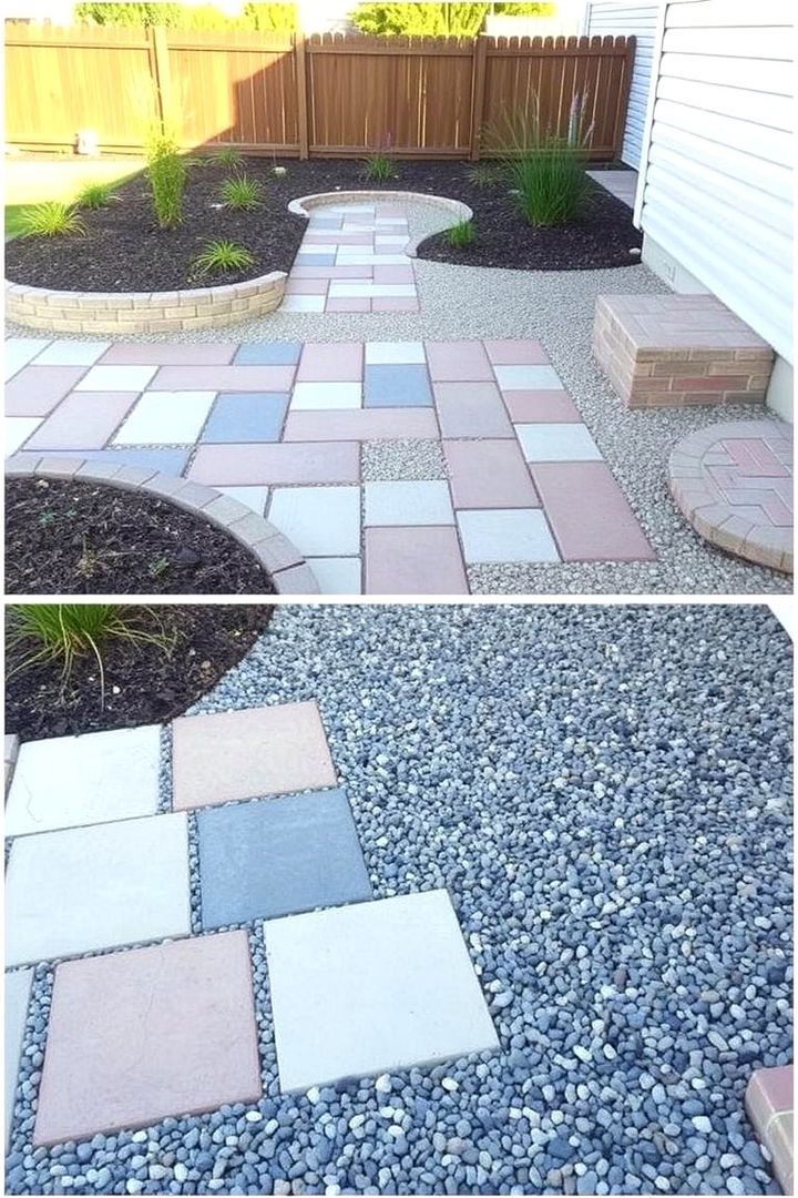 Diverse Hardscape Textures - 22 Front Yard Landscaping Ideas