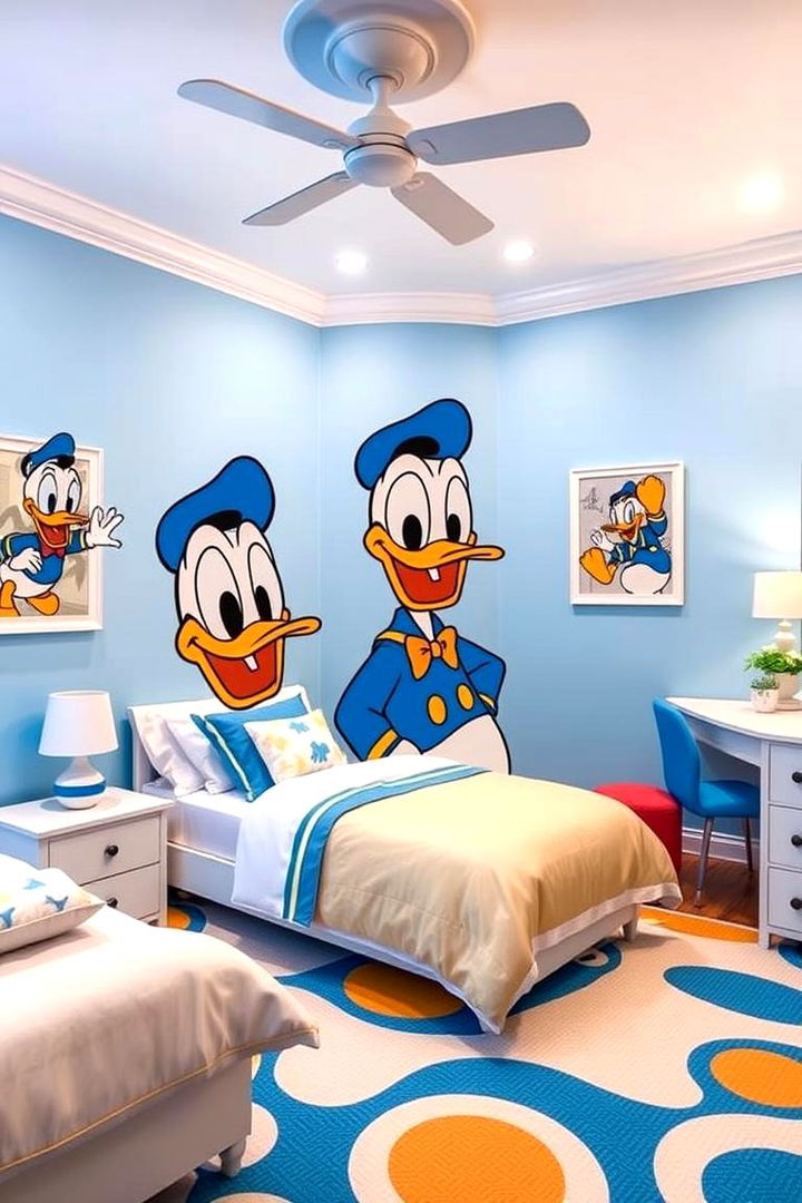 Donald Duck Delight - 22 Disney Nursery Ideas