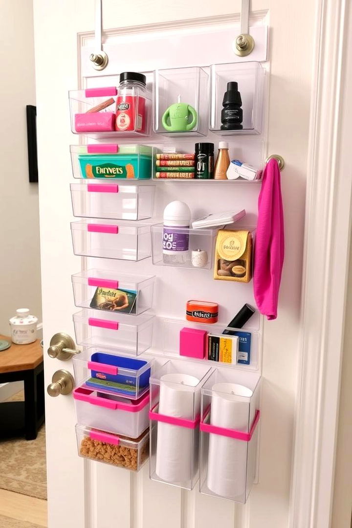 Door Mounted Organizers - 22 Entryway Storage Ideas