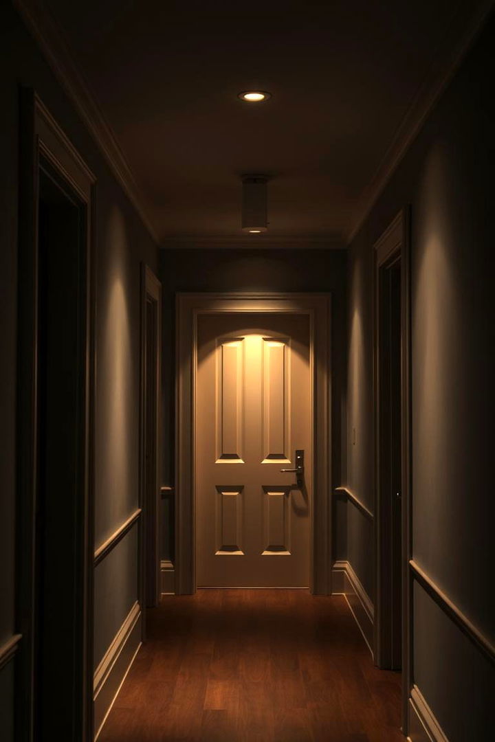 Dramatic Doorway Illumination - 22 Dark Hallway Ideas
